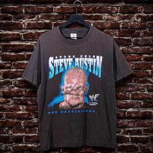 Stone Cold Steve Austin WWF Shirt The Rattlesnake WWE Sz L Vintage 90’s